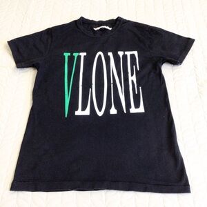 Off-White X VLone Black Short Sleeve Tee
